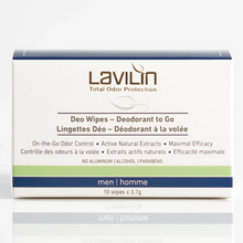 Load image into Gallery viewer, LAVILIN MEN'S DEODORANT WIPES