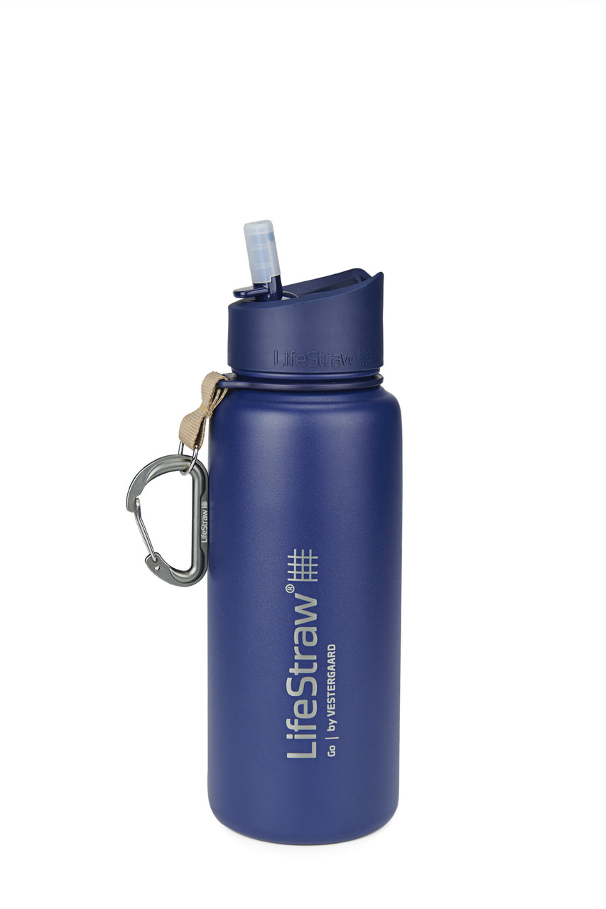 LifeStraw Go – Insulated Stainless Steel Water Bottle with Filter