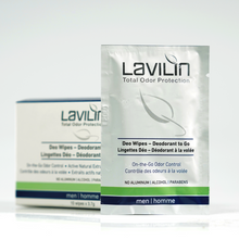 Load image into Gallery viewer, LAVILIN MEN&#39;S DEODORANT WIPES
